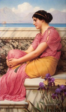 心を成長させる 新古典主義の女性 ジョン・ウィリアム・ゴッドワードを大切にする Oil Paintings